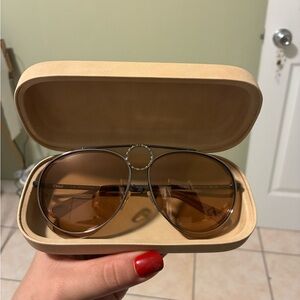 Chloé aviator sunglasses